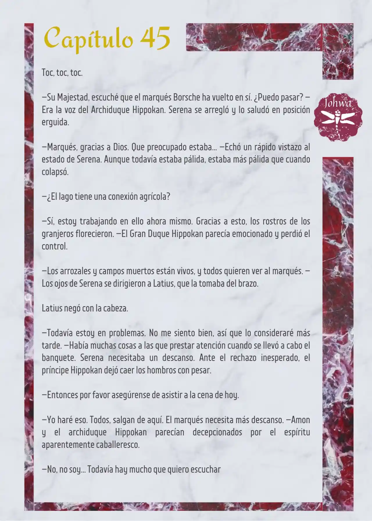 Me Casé Con El Prometido De Mi Hermana (Novela) - Capítulo 45 - Página 3 - LectorTMOo