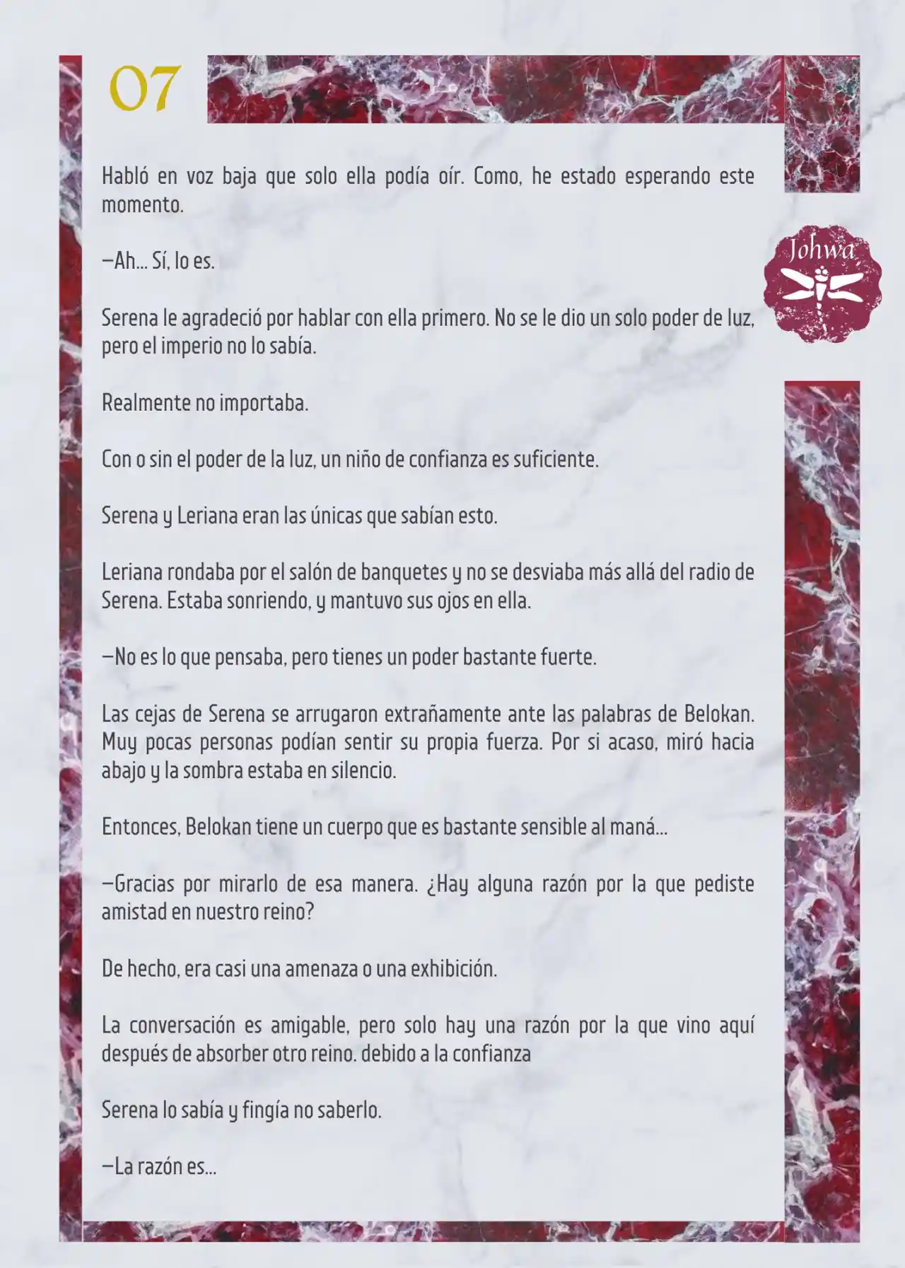 Me Casé Con El Prometido De Mi Hermana (Novela) - Capítulo 5 - Página 9 - LectorTMOo