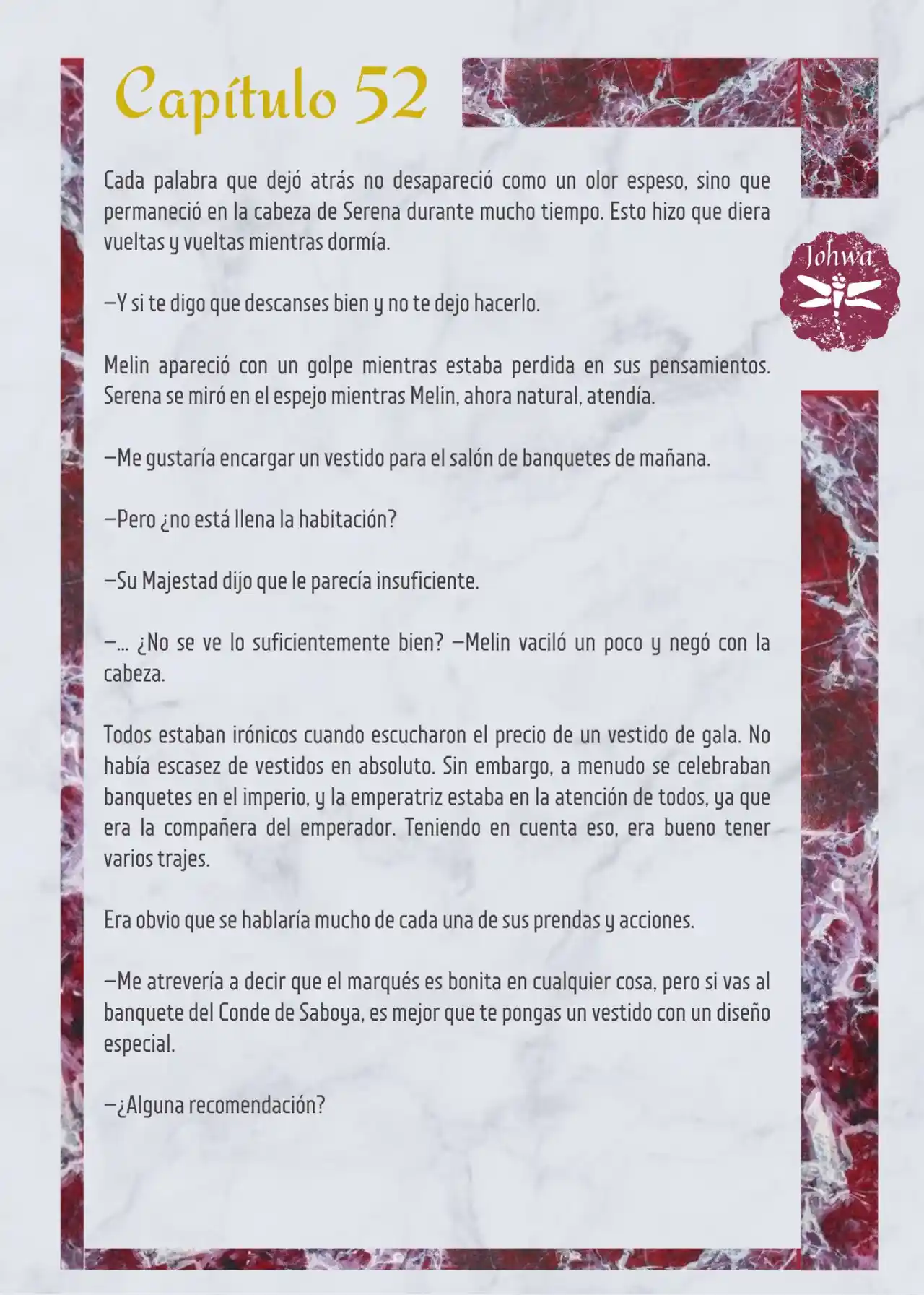 Me Casé Con El Prometido De Mi Hermana (Novela) - Capítulo 52 - Página 3 - LectorTMOo