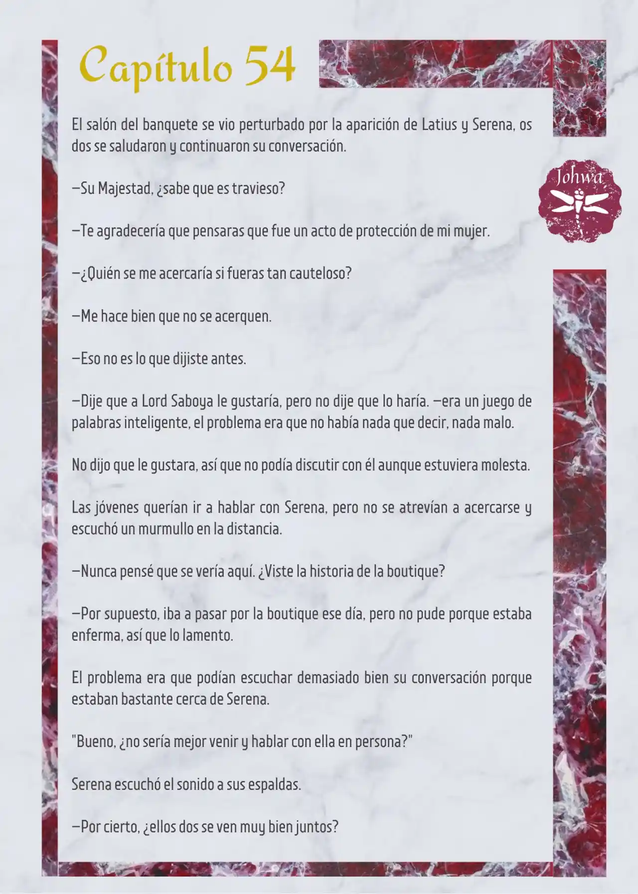 Me Casé Con El Prometido De Mi Hermana (Novela) - Capítulo 54 - Página 3 - LectorTMOo