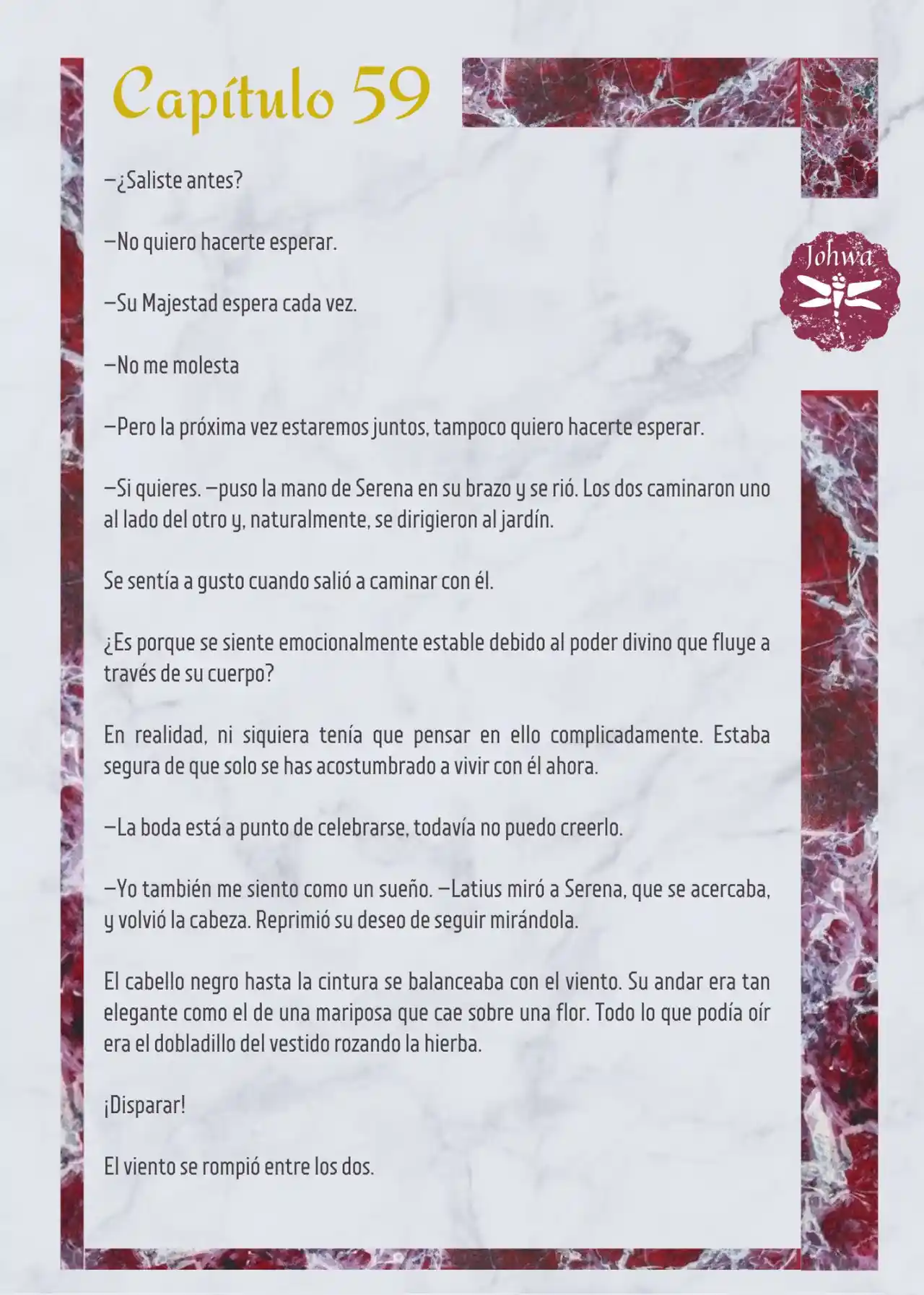 Me Casé Con El Prometido De Mi Hermana (Novela) - Capítulo 59 - Página 3 - LectorTMOo