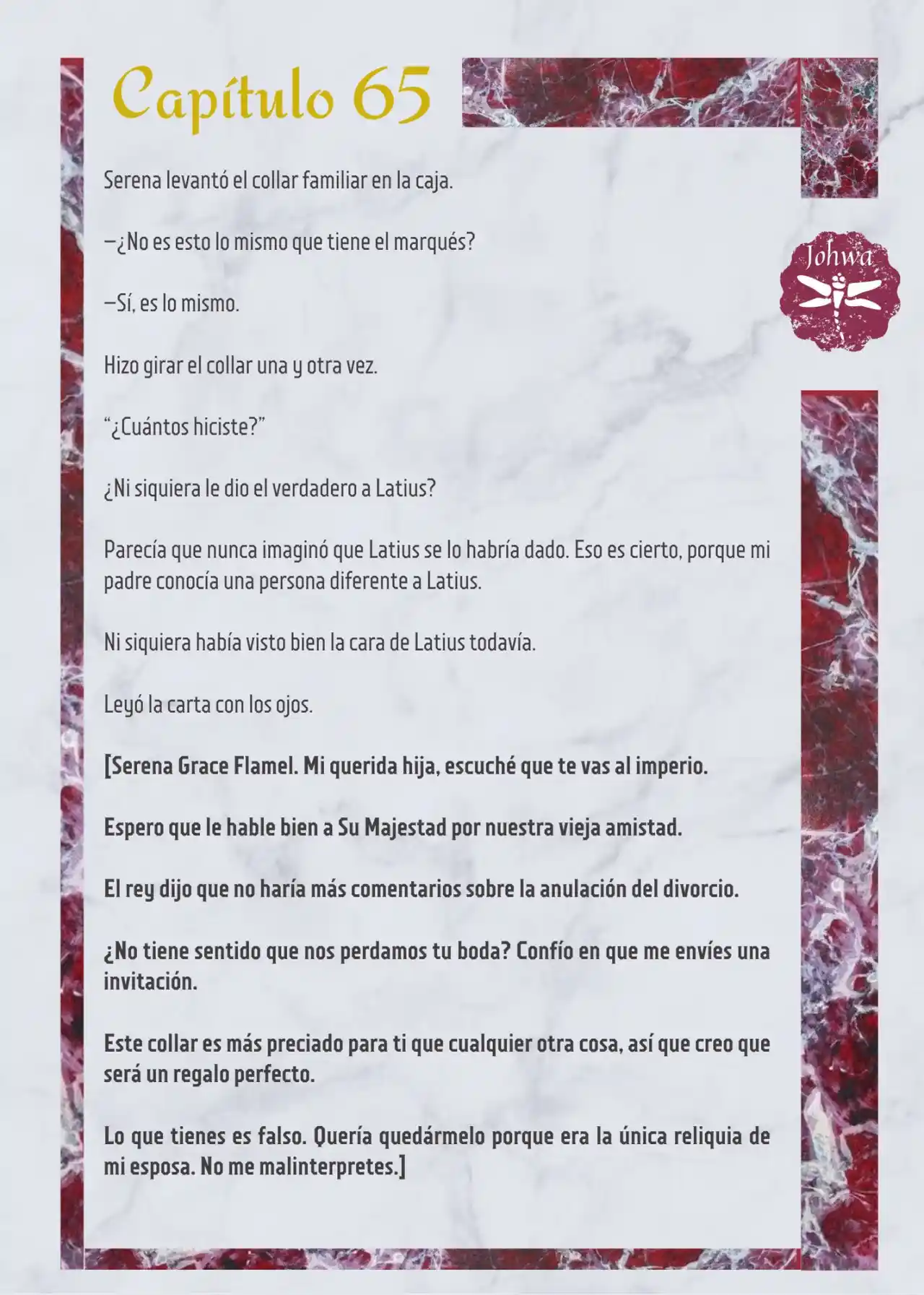 Me Casé Con El Prometido De Mi Hermana (Novela) - Capítulo 65 - Página 3 - LectorTMOo