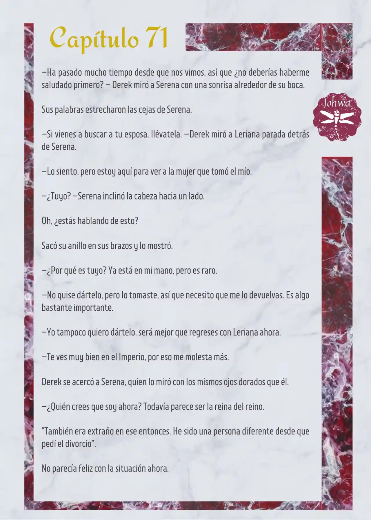 Me Casé Con El Prometido De Mi Hermana (Novela) - Capítulo 71 - Página 3 - LectorTMOo