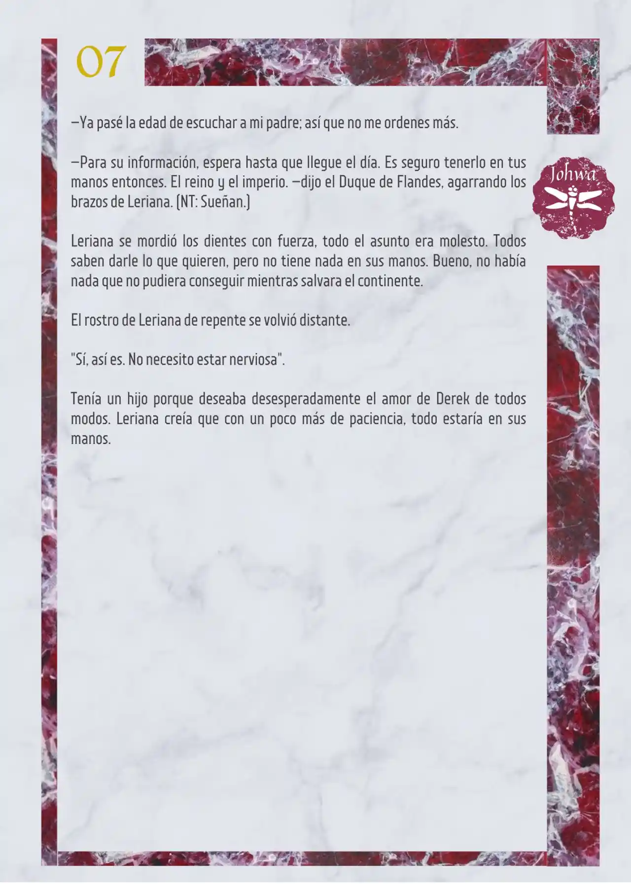 Me Casé Con El Prometido De Mi Hermana (Novela) - Capítulo 72 - Página 9 - LectorTMOo