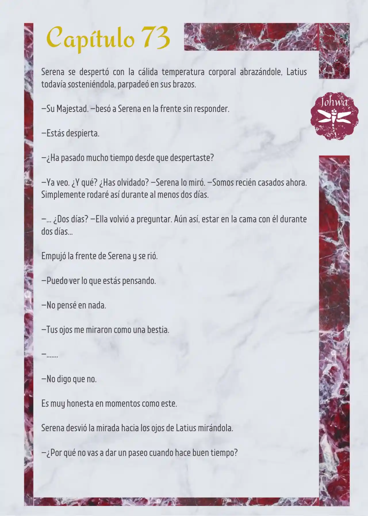Me Casé Con El Prometido De Mi Hermana (Novela) - Capítulo 73 - Página 3 - LectorTMOo