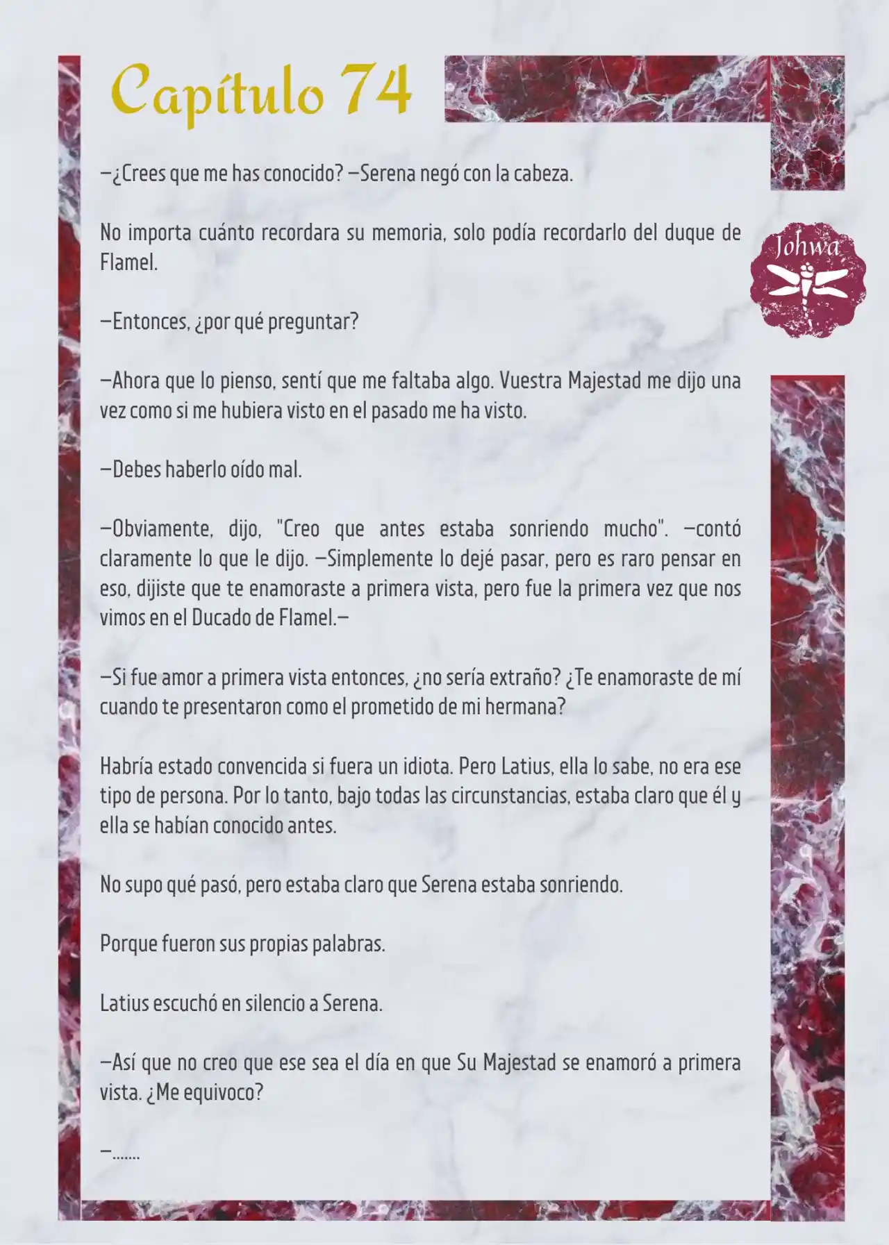 Me Casé Con El Prometido De Mi Hermana (Novela) - Capítulo 74 - Página 3 - LectorTMOo