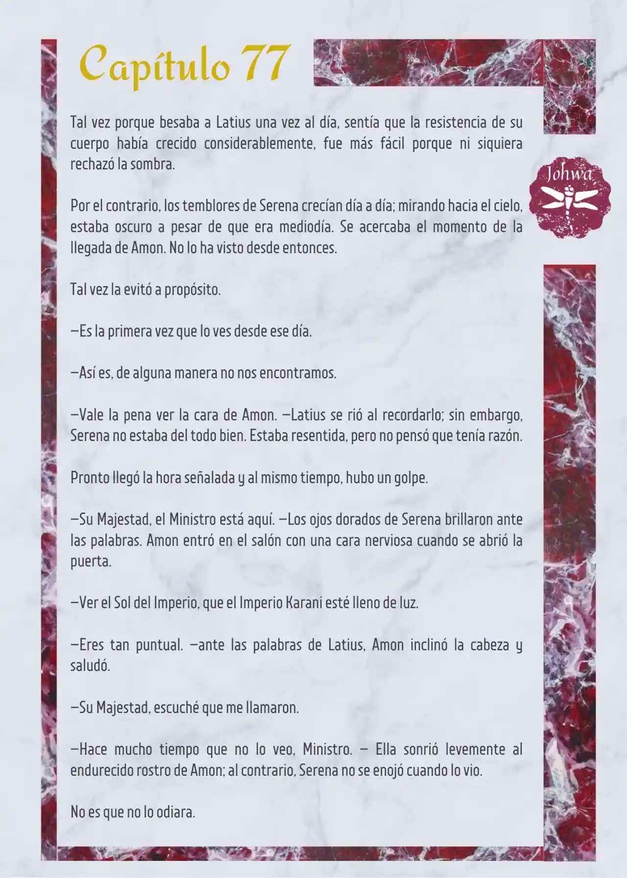 Me Casé Con El Prometido De Mi Hermana (Novela) - Capítulo 77 - Página 3 - LectorTMOo