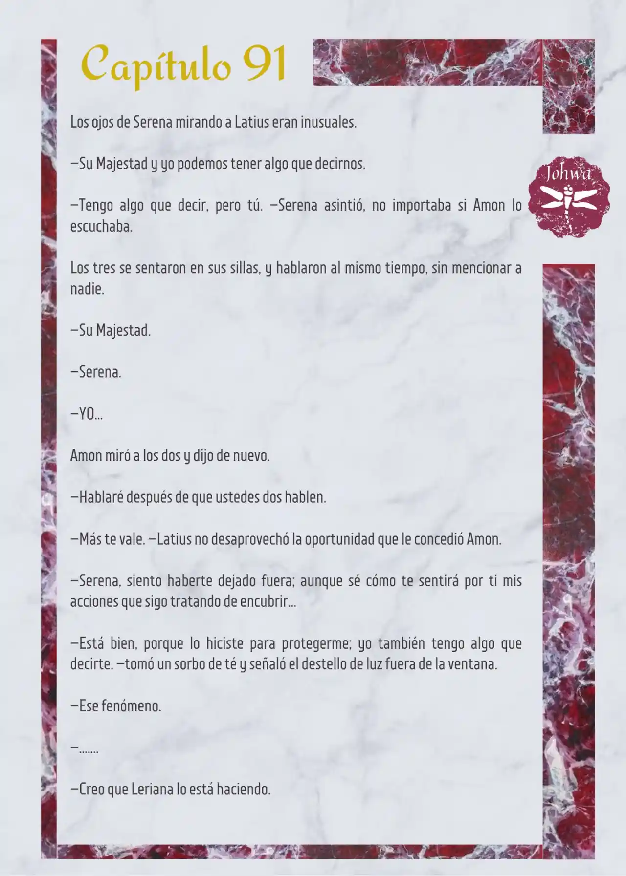 Me Casé Con El Prometido De Mi Hermana (Novela) - Capítulo 91 - Página 3 - LectorTMOo