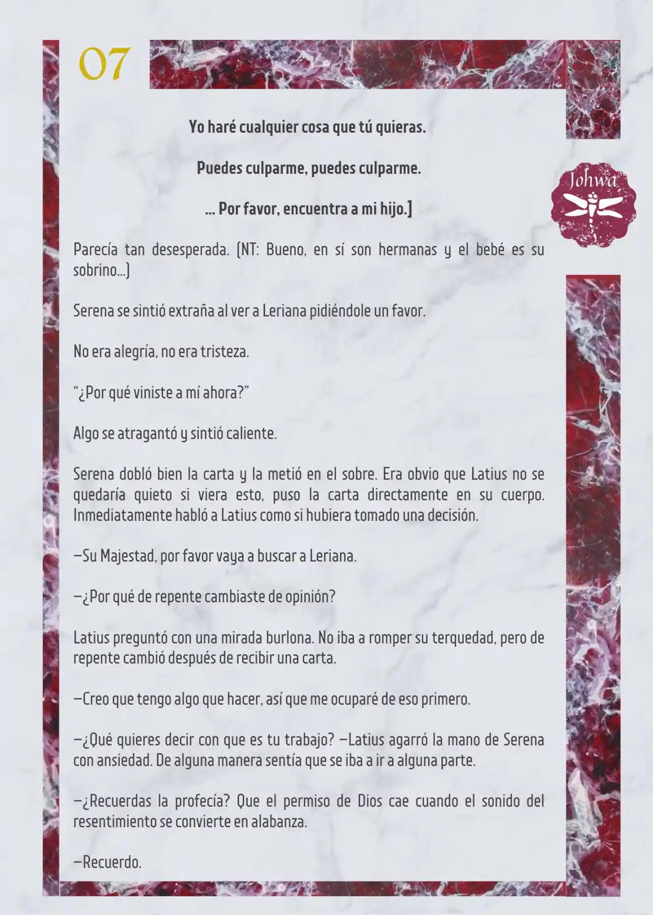 Me Casé Con El Prometido De Mi Hermana (Novela) - Capítulo 91 - Página 9 - LectorTMOo