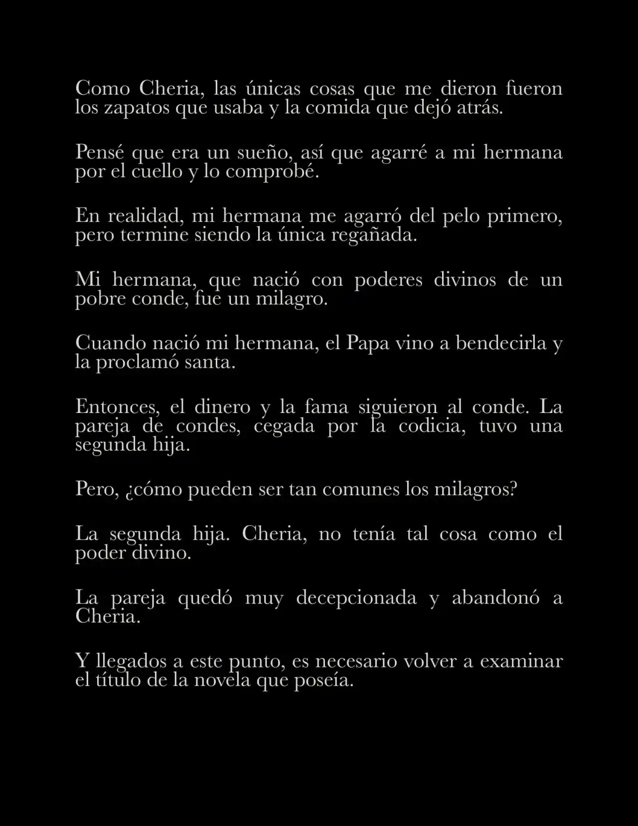 Me Casé Con Mi Pequeño Esposo Villano (Novela) - Capítulo 1 - Página 4 - LectorTMOo
