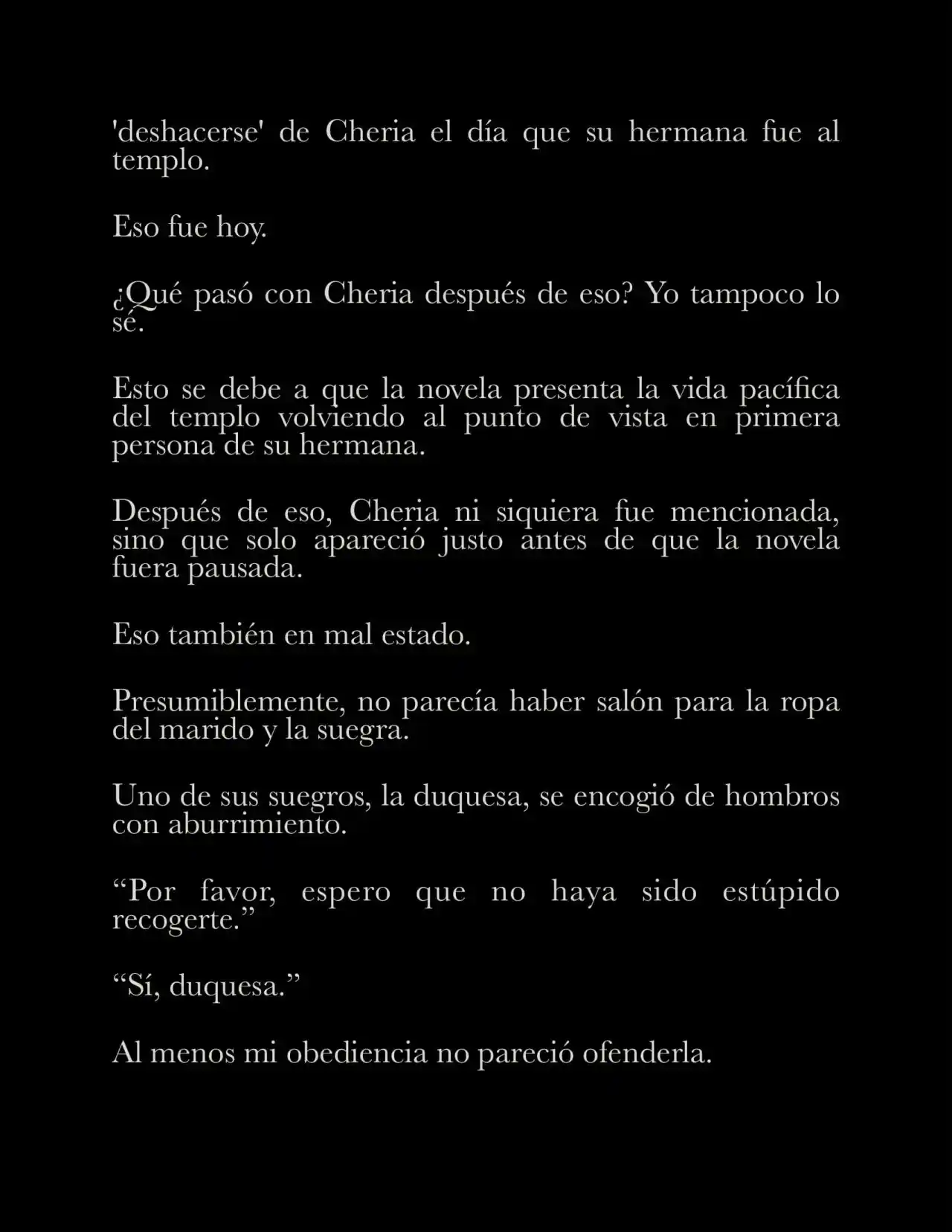 Me Casé Con Mi Pequeño Esposo Villano (Novela) - Capítulo 1 - Página 6 - LectorTMOo