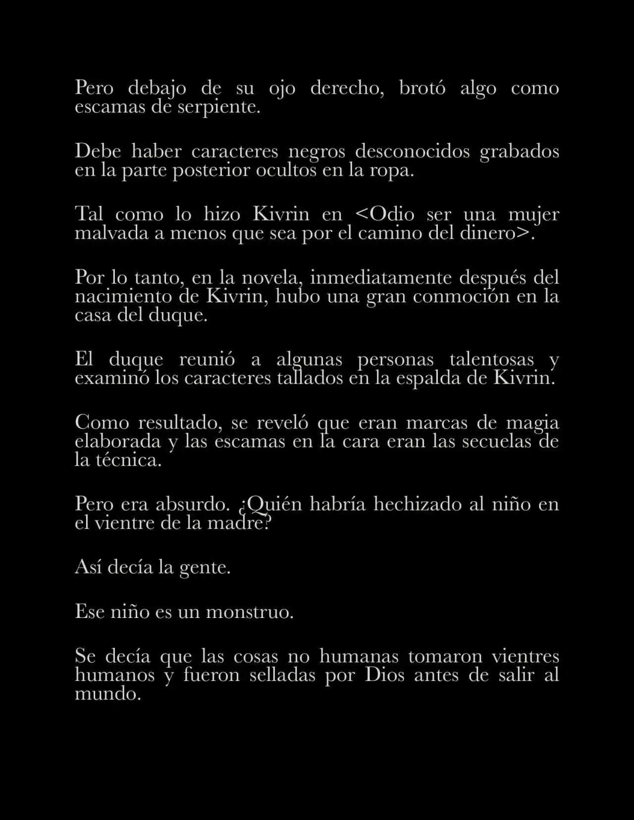 Me Casé Con Mi Pequeño Esposo Villano (Novela) - Capítulo 1 - Página 9 - LectorTMOo