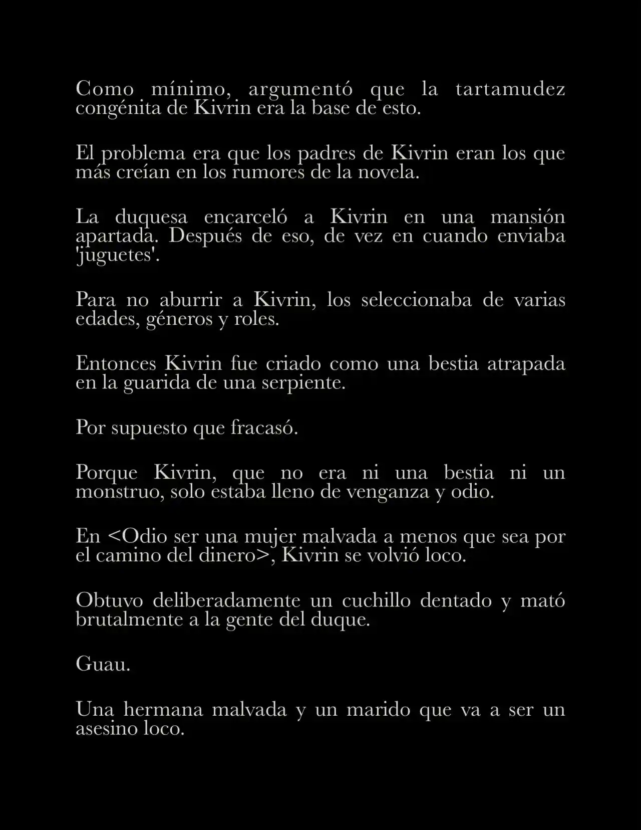 Me Casé Con Mi Pequeño Esposo Villano (Novela) - Capítulo 1 - Página 10 - LectorTMOo