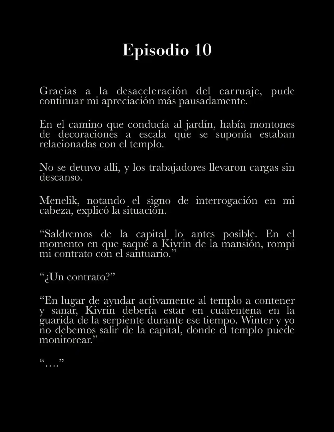 Me Casé Con Mi Pequeño Esposo Villano (Novela) - Capítulo 10 - Página 2 - LectorTMOo