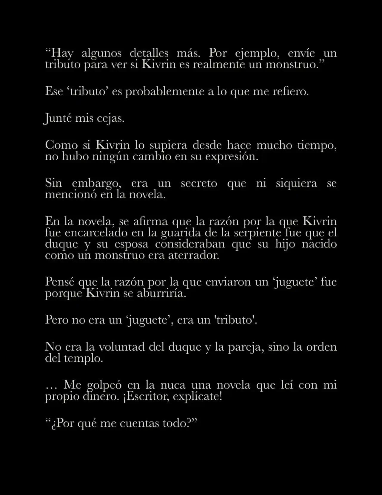 Me Casé Con Mi Pequeño Esposo Villano (Novela) - Capítulo 10 - Página 3 - LectorTMOo