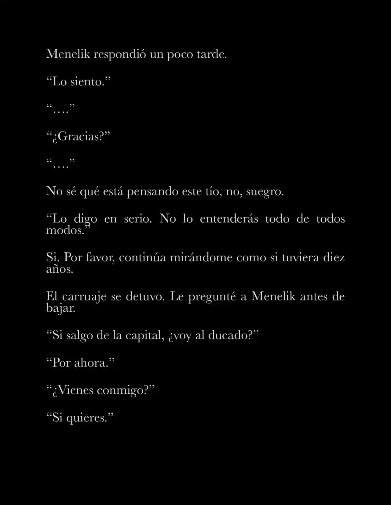 Me Casé Con Mi Pequeño Esposo Villano (Novela) - Capítulo 10 - Página 4 - LectorTMOo