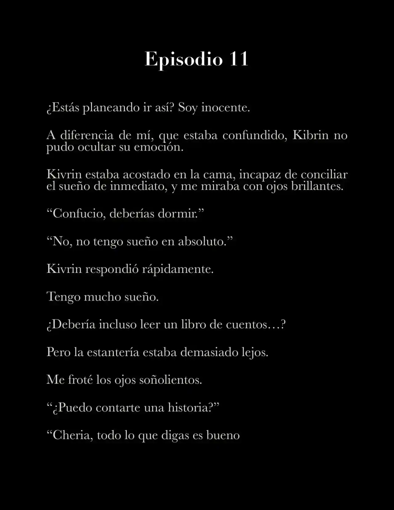Me Casé Con Mi Pequeño Esposo Villano (Novela) - Capítulo 11 - Página 2 - LectorTMOo