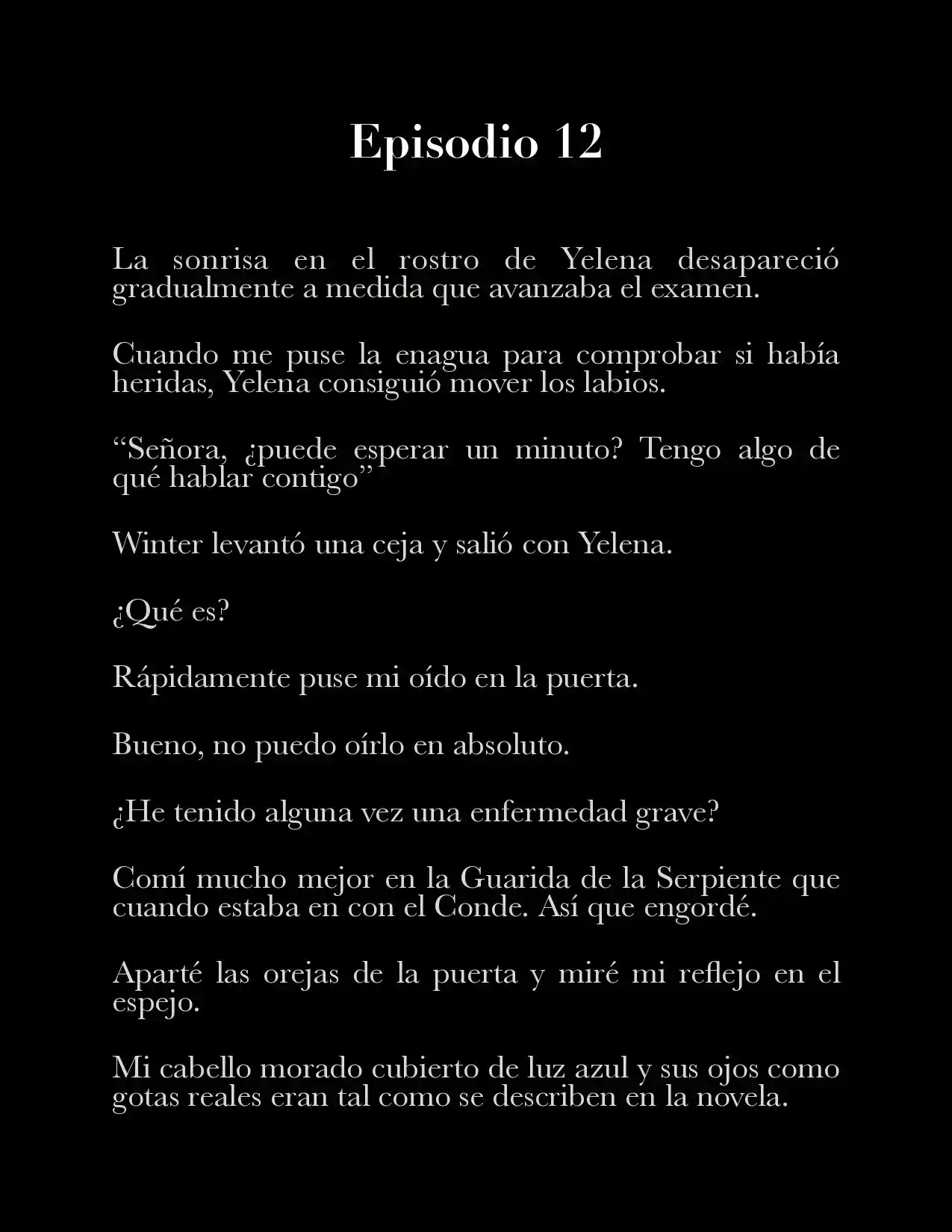 Me Casé Con Mi Pequeño Esposo Villano (Novela) - Capítulo 12 - Página 1 - LectorTMOo