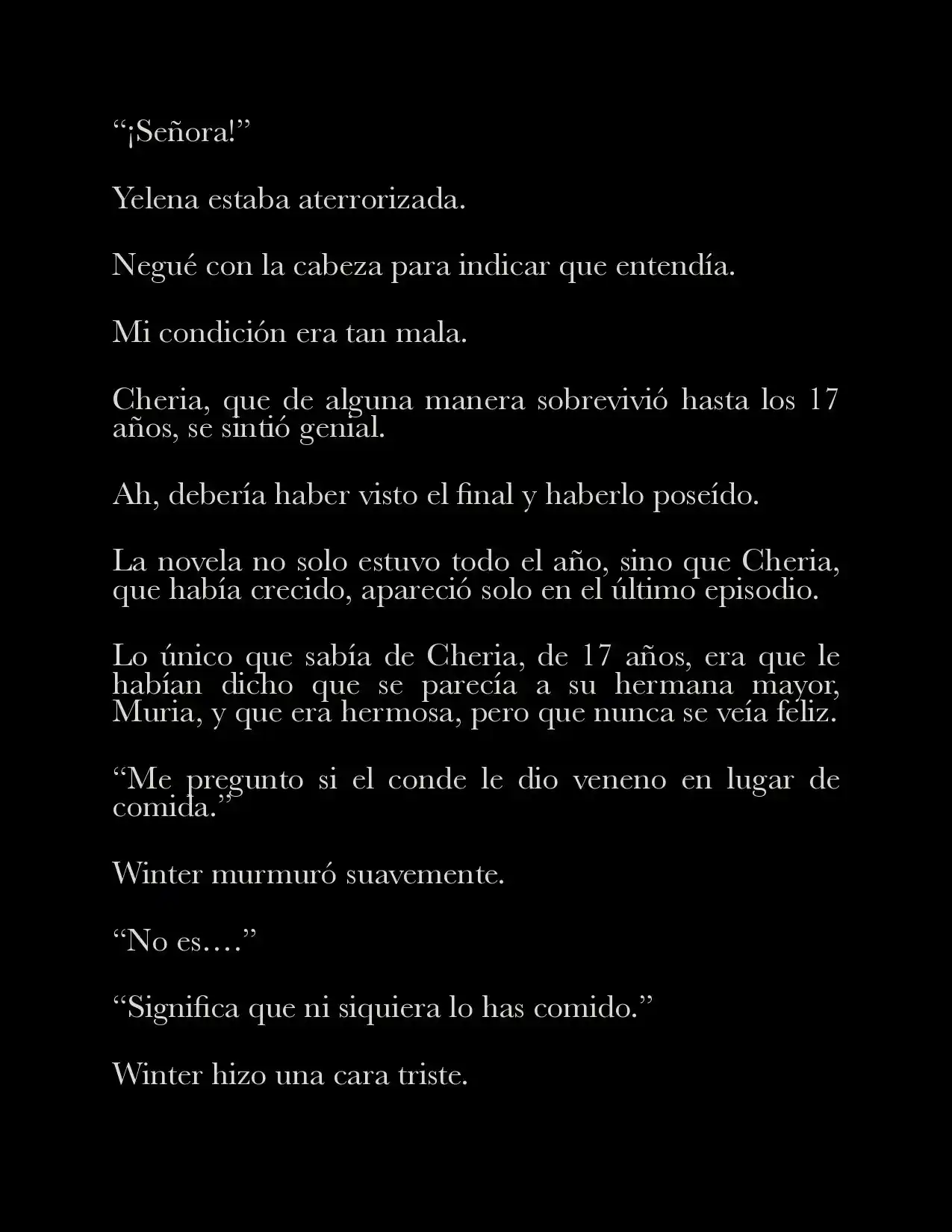 Me Casé Con Mi Pequeño Esposo Villano (Novela) - Capítulo 12 - Página 5 - LectorTMOo
