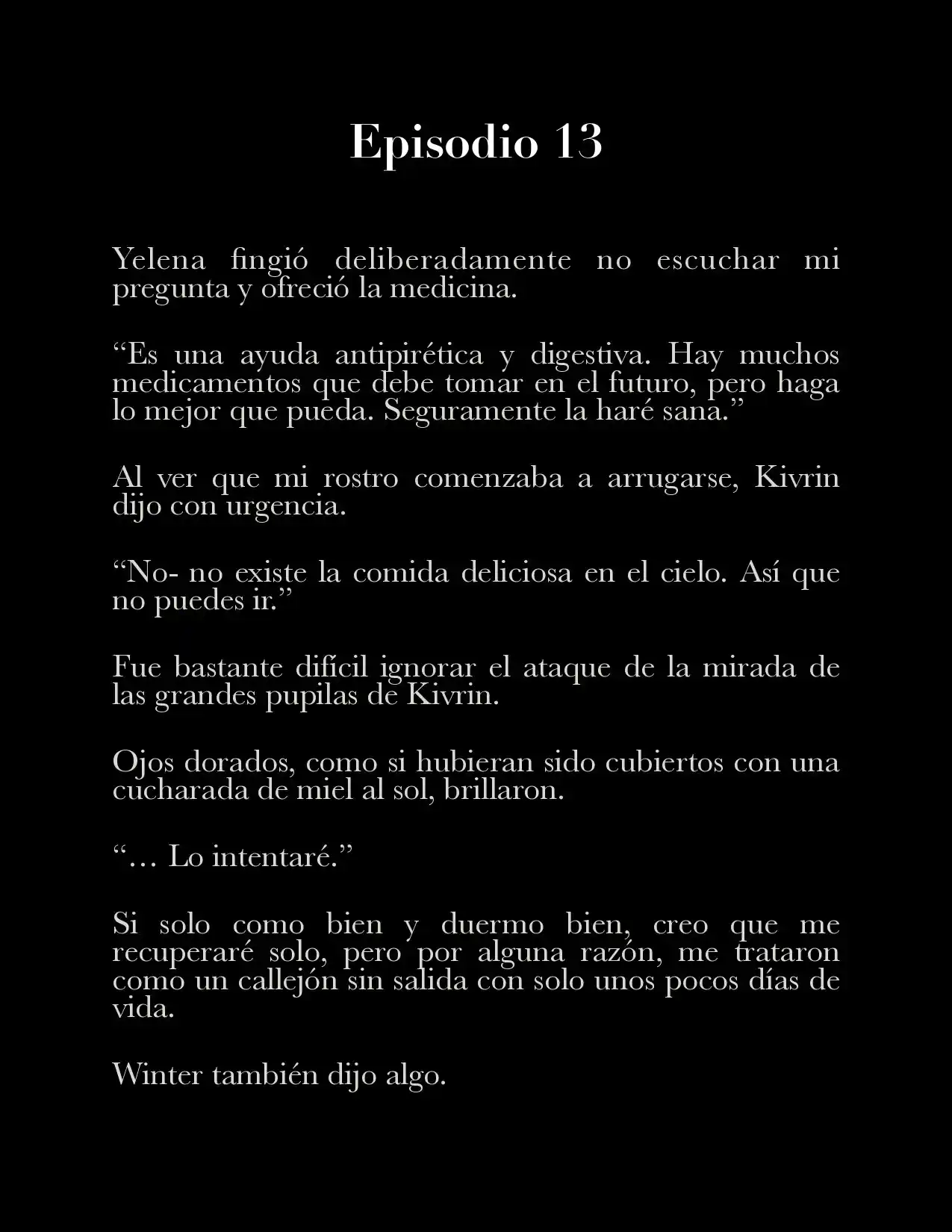 Me Casé Con Mi Pequeño Esposo Villano (Novela) - Capítulo 13 - Página 1 - LectorTMOo