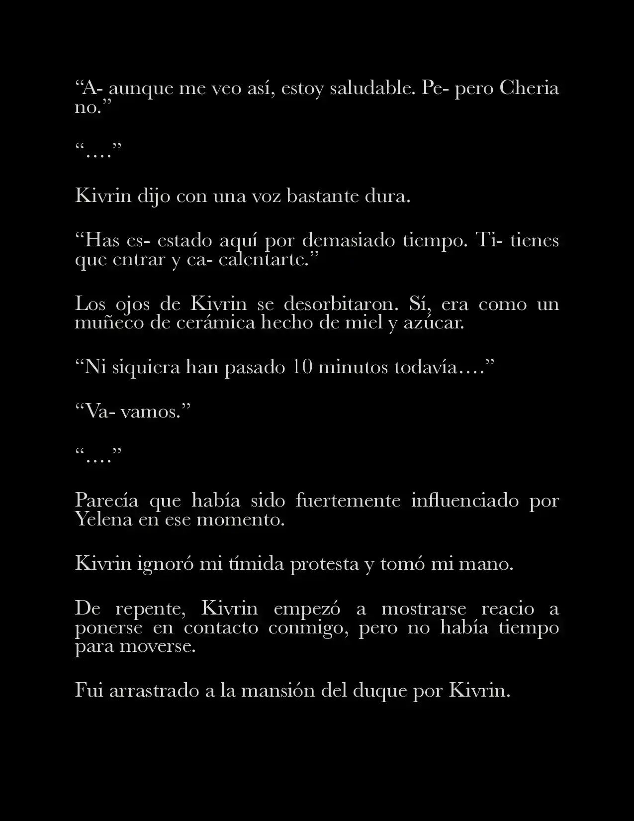 Me Casé Con Mi Pequeño Esposo Villano (Novela) - Capítulo 13 - Página 6 - LectorTMOo