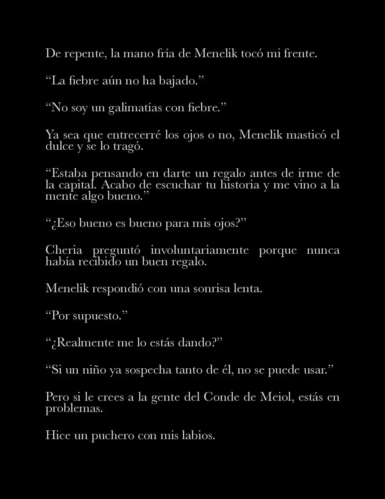 Me Casé Con Mi Pequeño Esposo Villano (Novela) - Capítulo 14 - Página 5 - LectorTMOo
