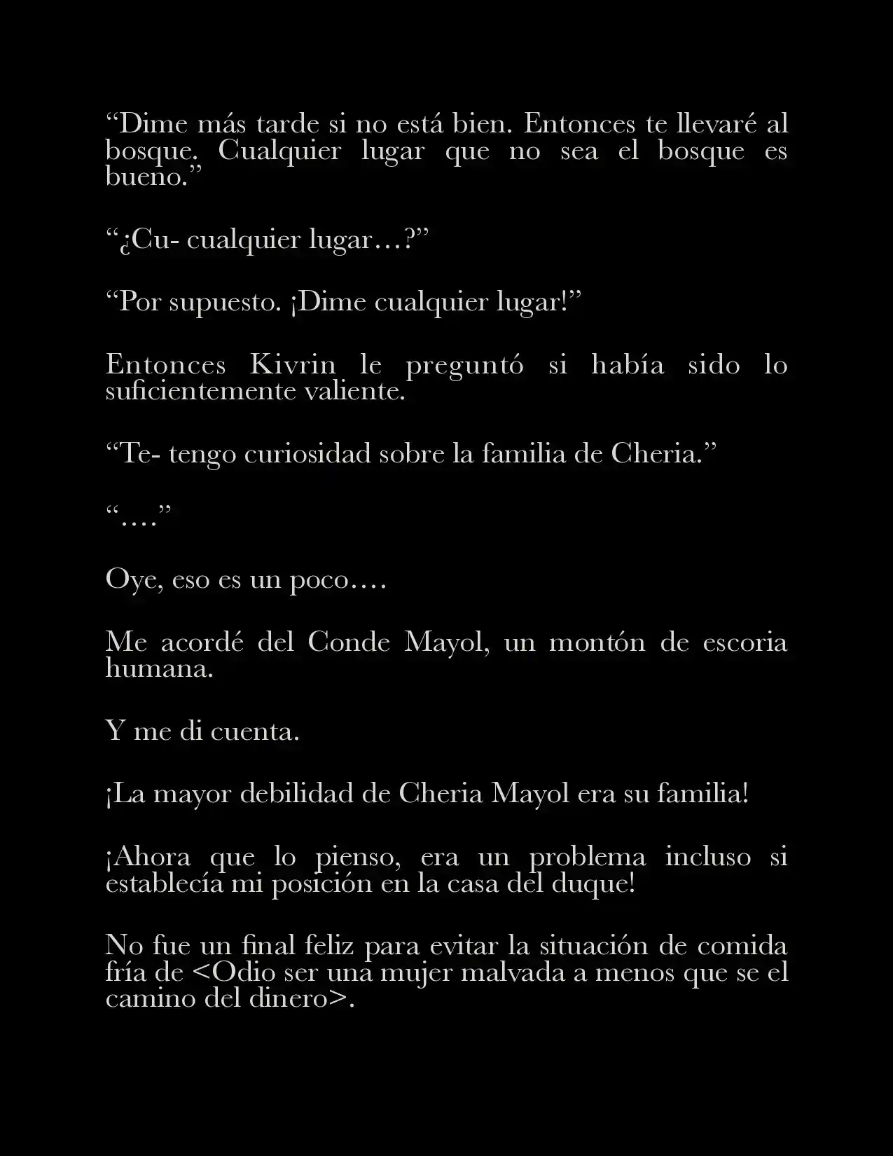 Me Casé Con Mi Pequeño Esposo Villano (Novela) - Capítulo 15 - Página 5 - LectorTMOo