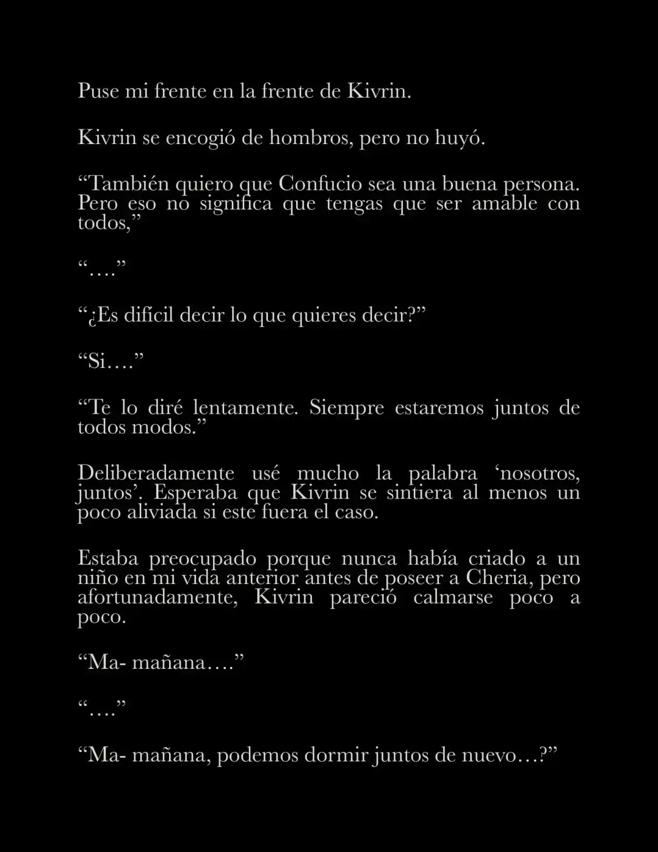 Me Casé Con Mi Pequeño Esposo Villano (Novela) - Capítulo 3 - Página 6 - LectorTMOo
