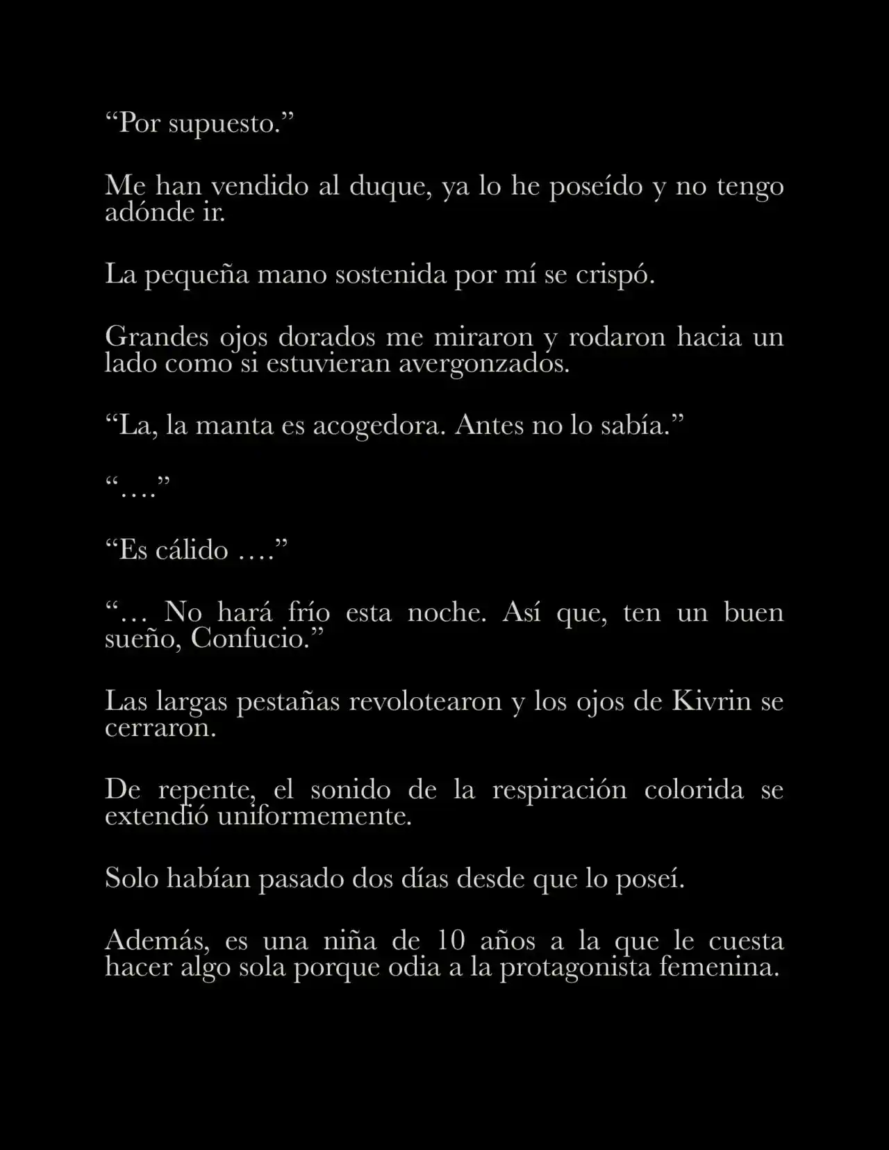 Me Casé Con Mi Pequeño Esposo Villano (Novela) - Capítulo 3 - Página 7 - LectorTMOo