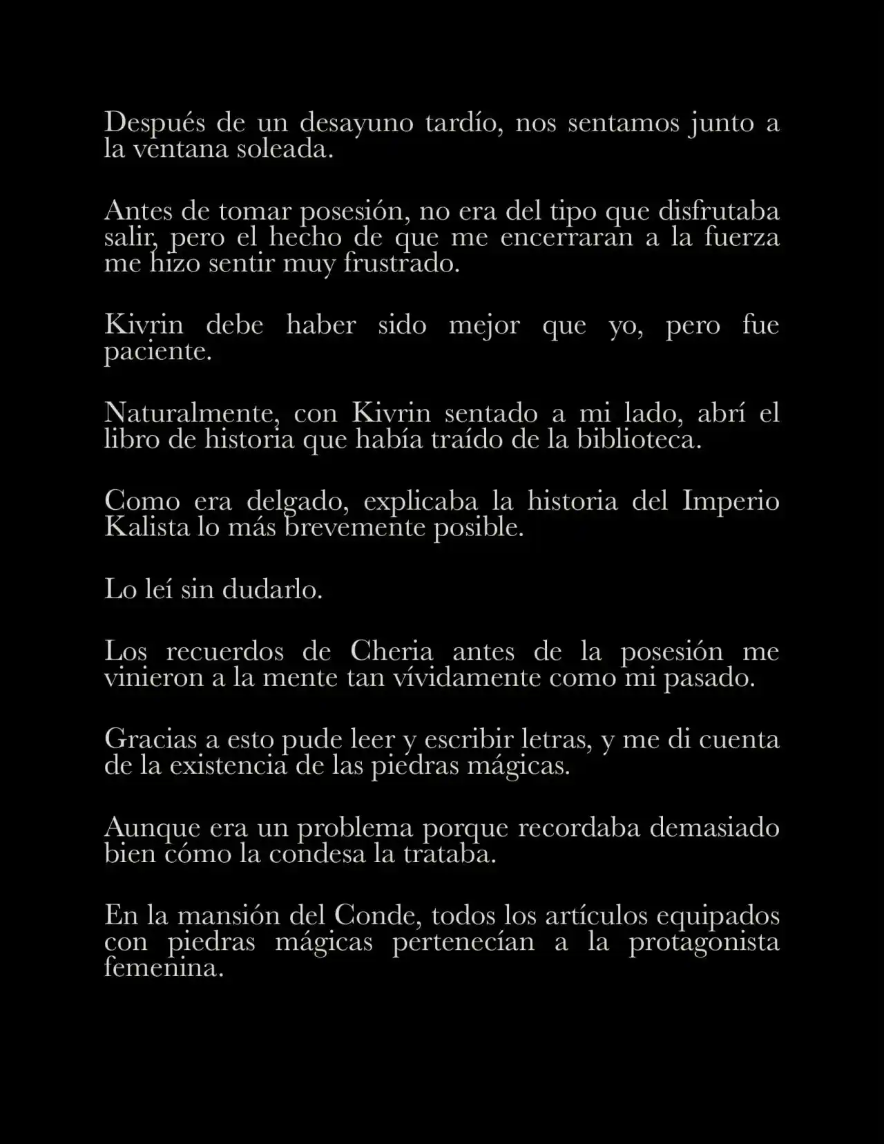 Me Casé Con Mi Pequeño Esposo Villano (Novela) - Capítulo 4 - Página 5 - LectorTMOo