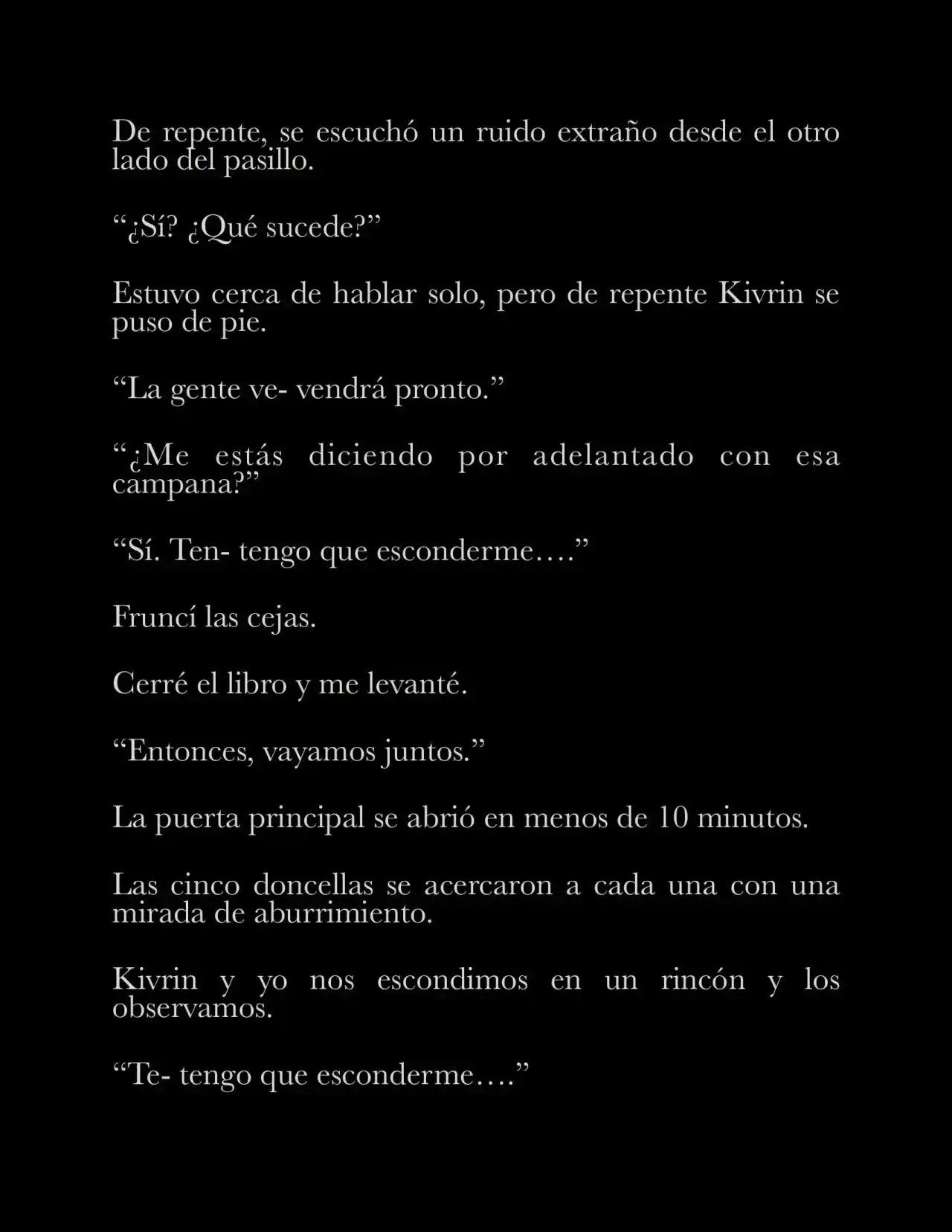 Me Casé Con Mi Pequeño Esposo Villano (Novela) - Capítulo 4 - Página 7 - LectorTMOo