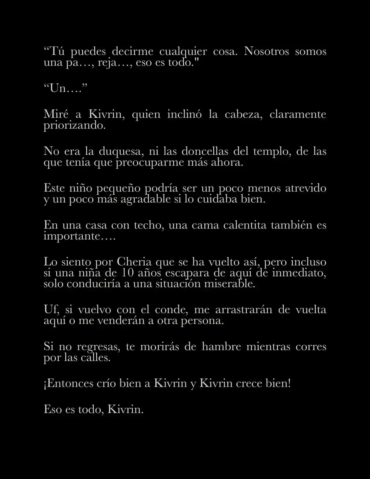 Me Casé Con Mi Pequeño Esposo Villano (Novela) - Capítulo 5 - Página 9 - LectorTMOo