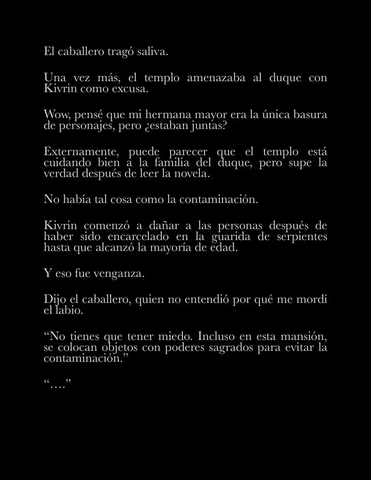 Me Casé Con Mi Pequeño Esposo Villano (Novela) - Capítulo 8 - Página 6 - LectorTMOo