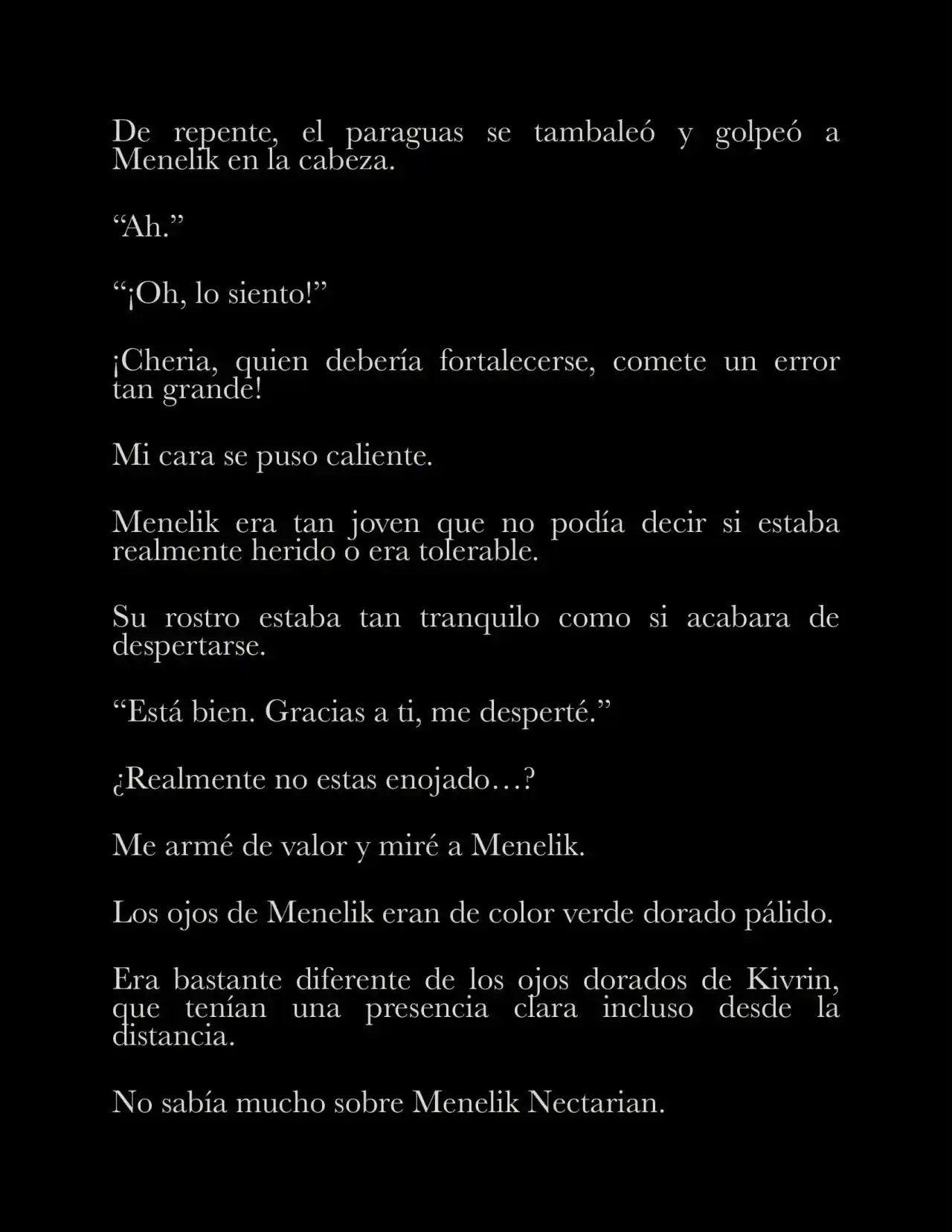 Me Casé Con Mi Pequeño Esposo Villano (Novela) - Capítulo 9 - Página 6 - LectorTMOo