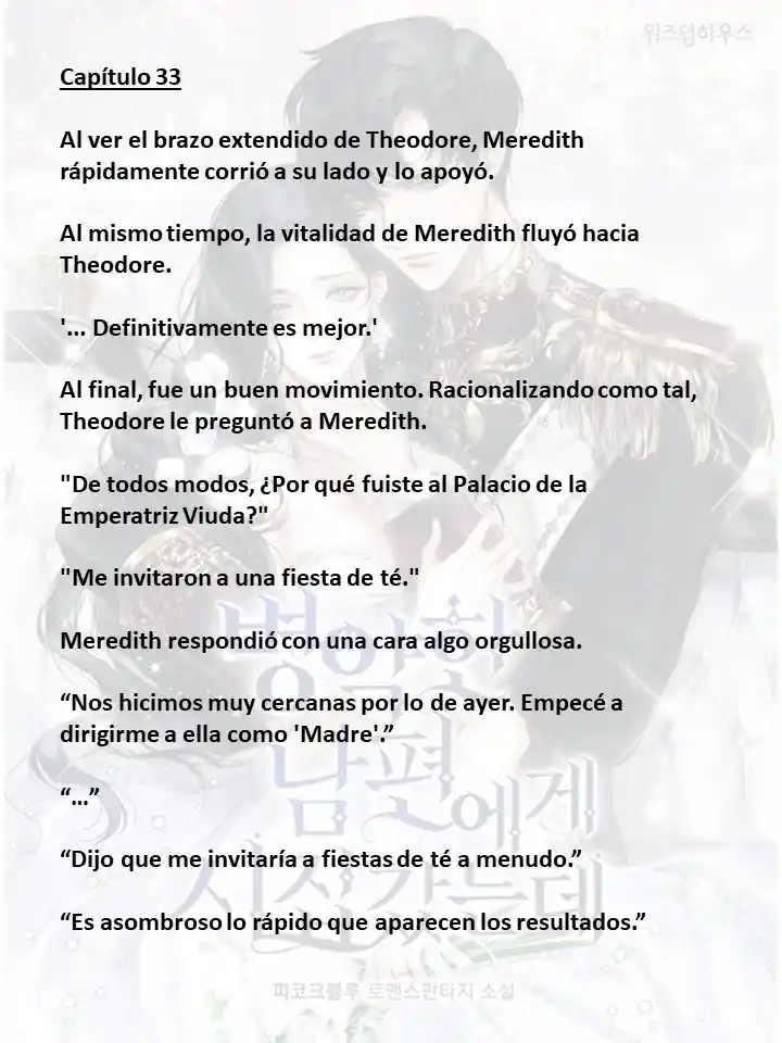 Me Case Con Un Esposo Enfermo (Novela) - Capítulo 33 - Página 1 - LectorTMOo