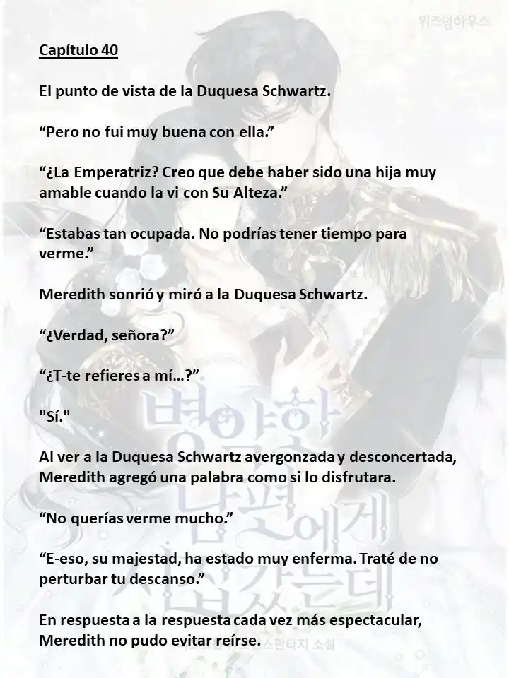 Me Case Con Un Esposo Enfermo (Novela) - Capítulo 40 - Página 1 - LectorTMOo