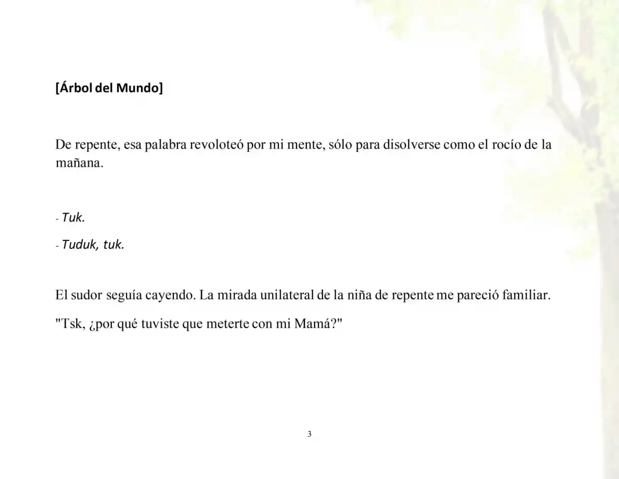 !Me Comí A Un árbol Del Mundo! (Novela) - Capítulo 2 - Página 4 - LectorTMOo