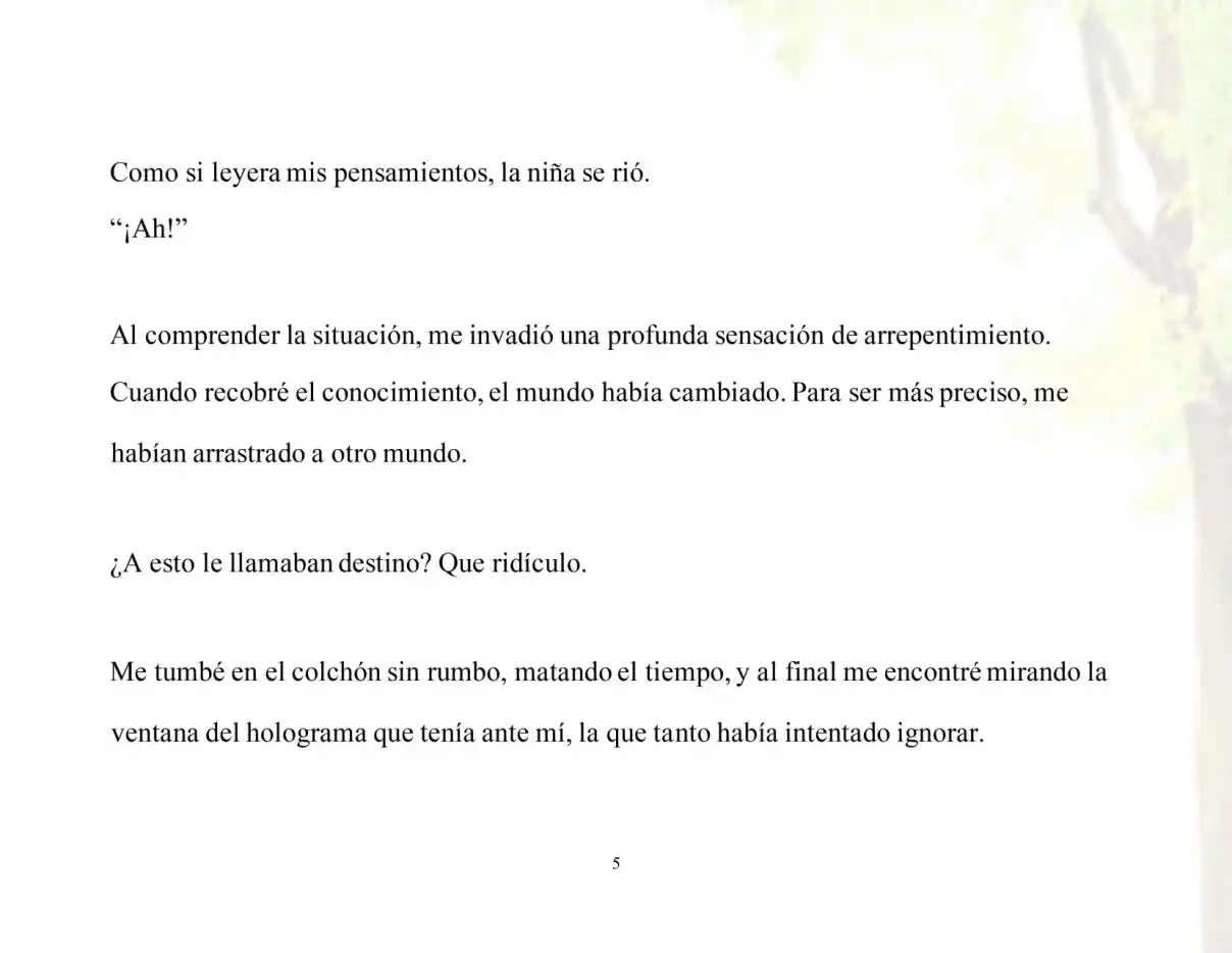!Me Comí A Un árbol Del Mundo! (Novela) - Capítulo 2 - Página 6 - LectorTMOo