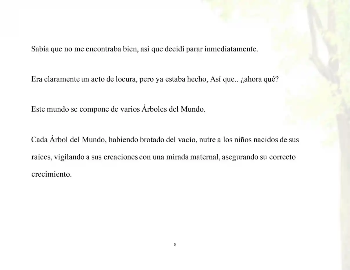 !Me Comí A Un árbol Del Mundo! (Novela) - Capítulo 2 - Página 9 - LectorTMOo