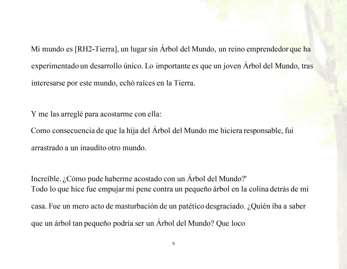 !Me Comí A Un árbol Del Mundo! (Novela) - Capítulo 2 - Página 10 - LectorTMOo