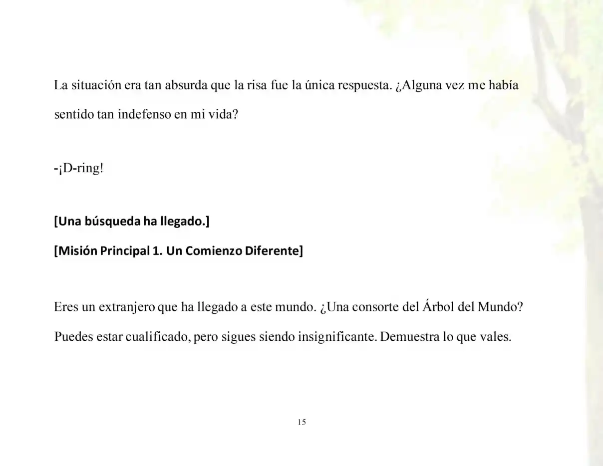 !Me Comí A Un árbol Del Mundo! (Novela) - Capítulo 2 - Página 16 - LectorTMOo