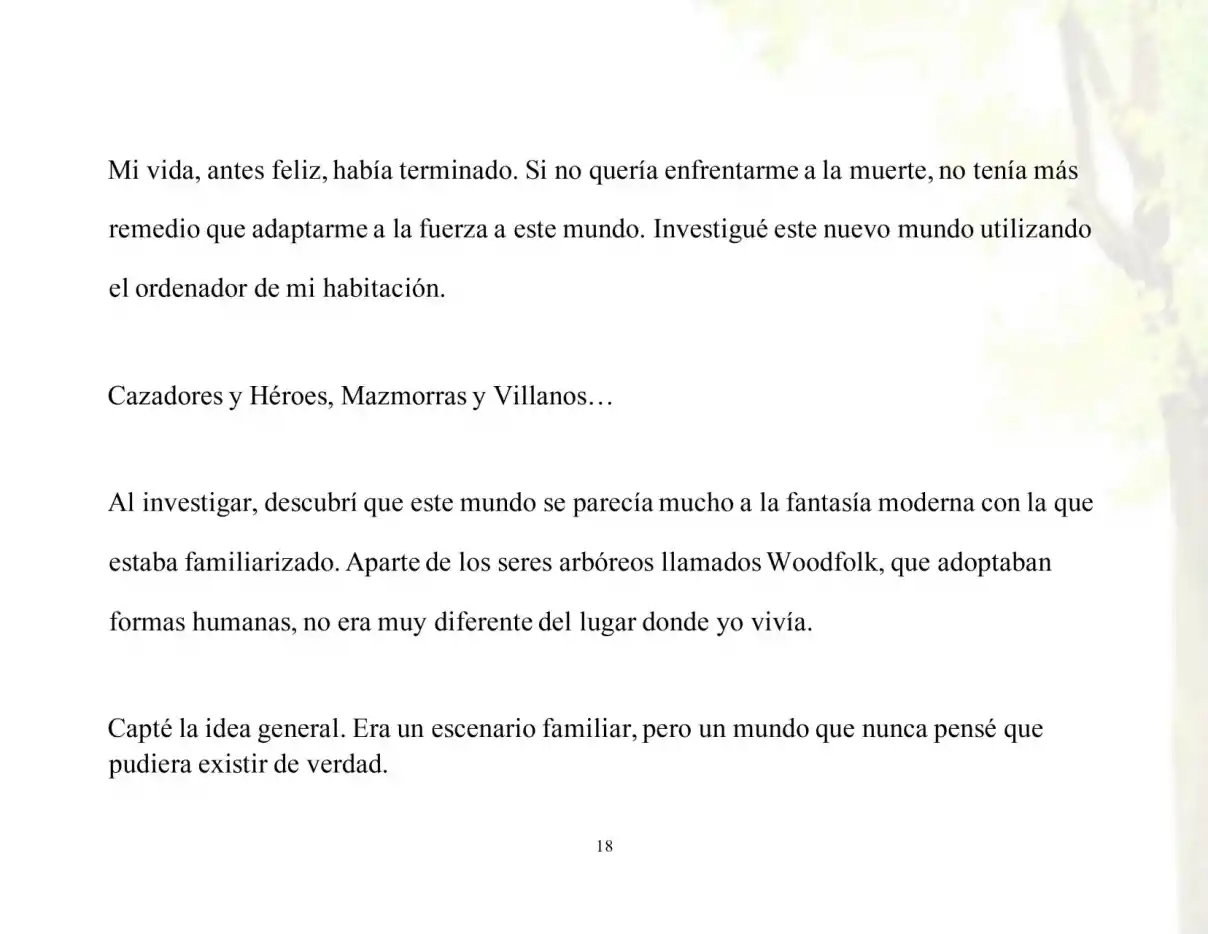 !Me Comí A Un árbol Del Mundo! (Novela) - Capítulo 2 - Página 19 - LectorTMOo