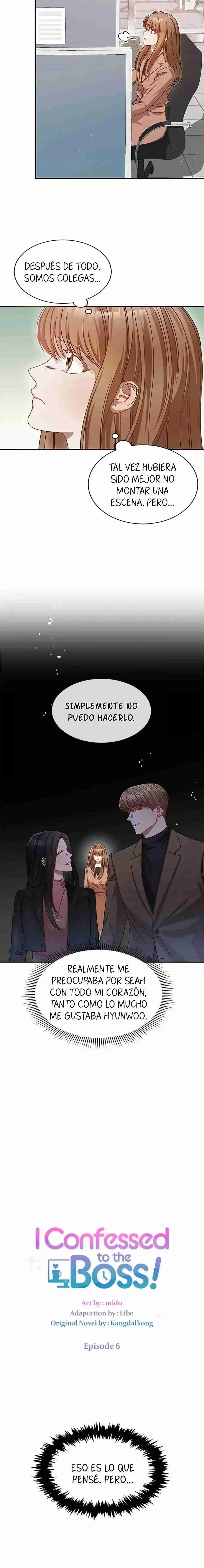 Me Confesé Al Jefe - Capítulo 6 - Página 6 - LectorTMOo
