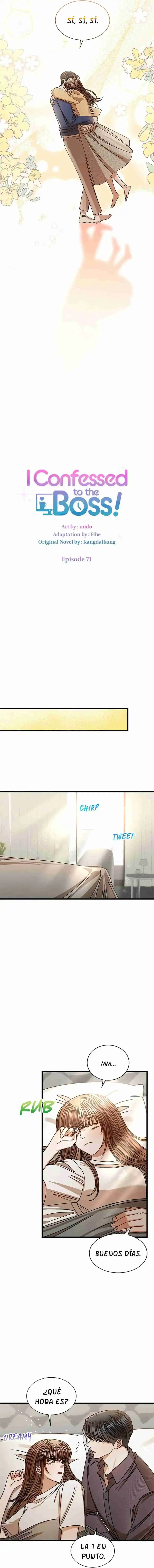 Me Confesé Al Jefe - Capítulo 71 - Página 11 - LectorTMOo