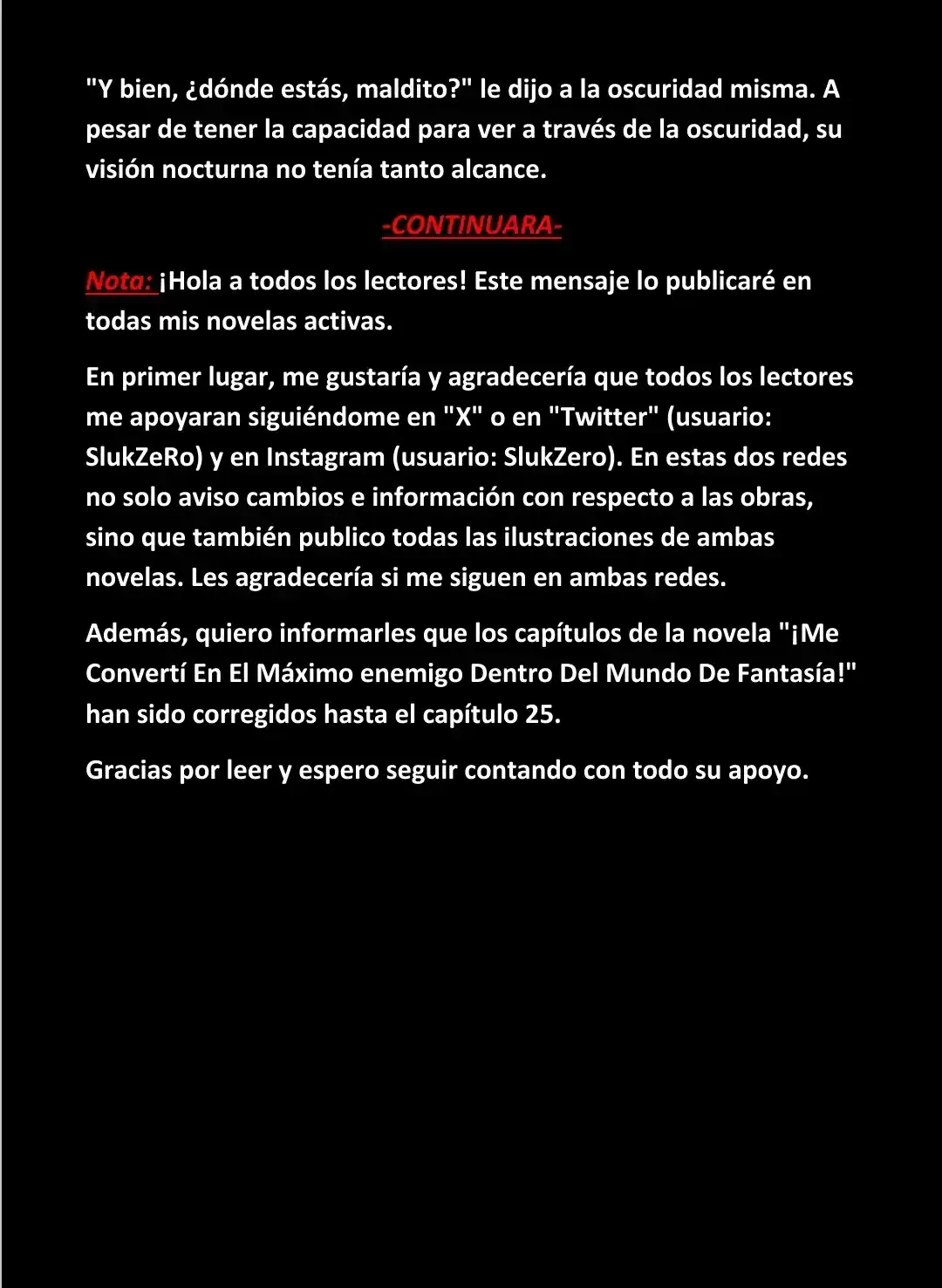 Me Convertí En El Maximo Enemigo Dentro Del Juego De Fantasía (NW) (Novela) - Capítulo 43 - Página 7 - LectorTMOo