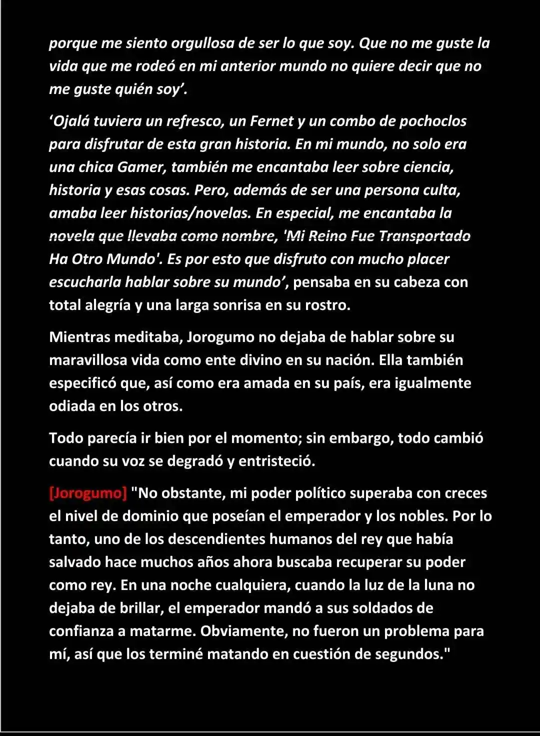 Me Convertí En El Maximo Enemigo Dentro Del Juego De Fantasía (NW) (Novela) - Capítulo 52 - Página 4 - LectorTMOo