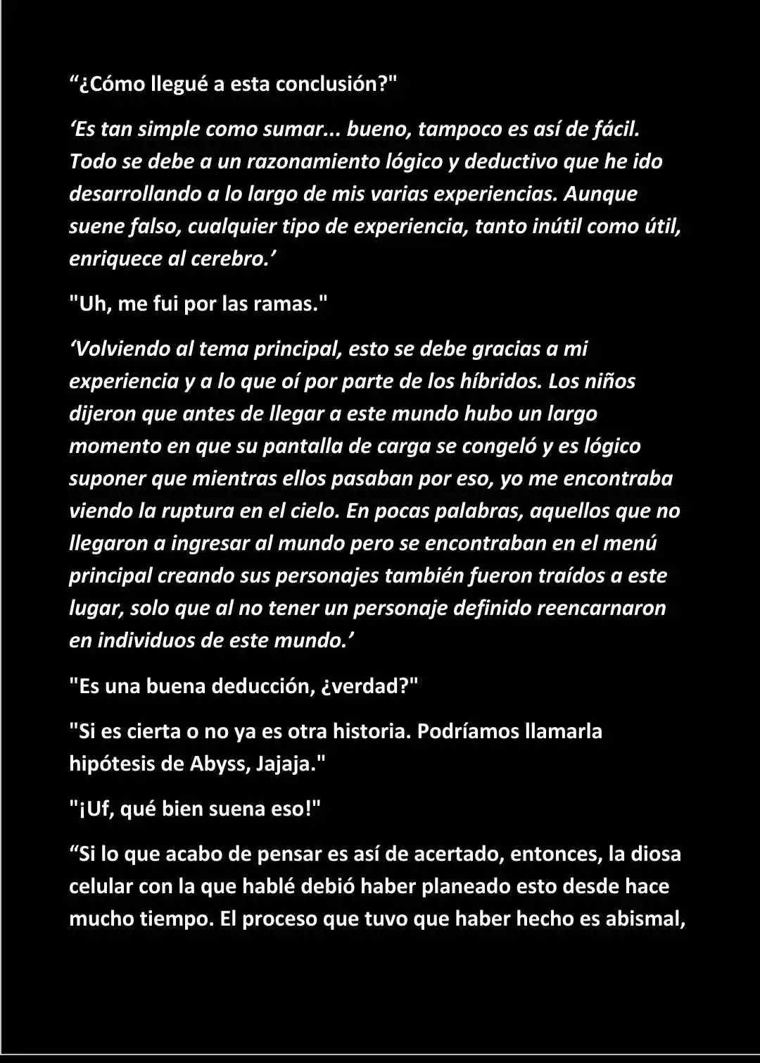 Me Convertí En El Maximo Enemigo Dentro Del Juego De Fantasía (NW) (Novela) - Capítulo 59 - Página 4 - LectorTMOo