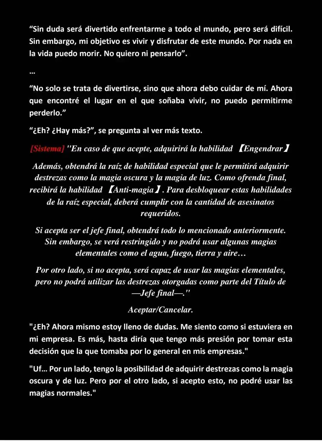 Me Convertí En El Maximo Enemigo Dentro Del Juego De Fantasía (NW) (Novela) - Capítulo 69 - Página 4 - LectorTMOo