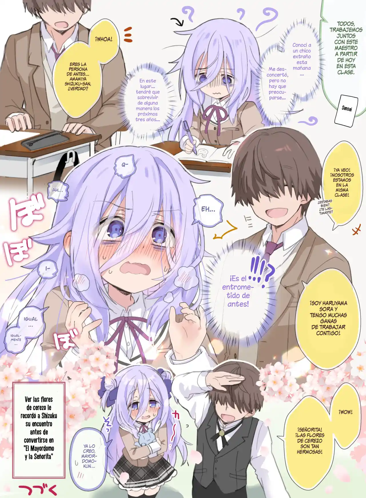 Me Convertí En El Mayordomo De La Joven Sombría De Mi Clase - Capítulo 18 - Página 4 - LectorTMOo