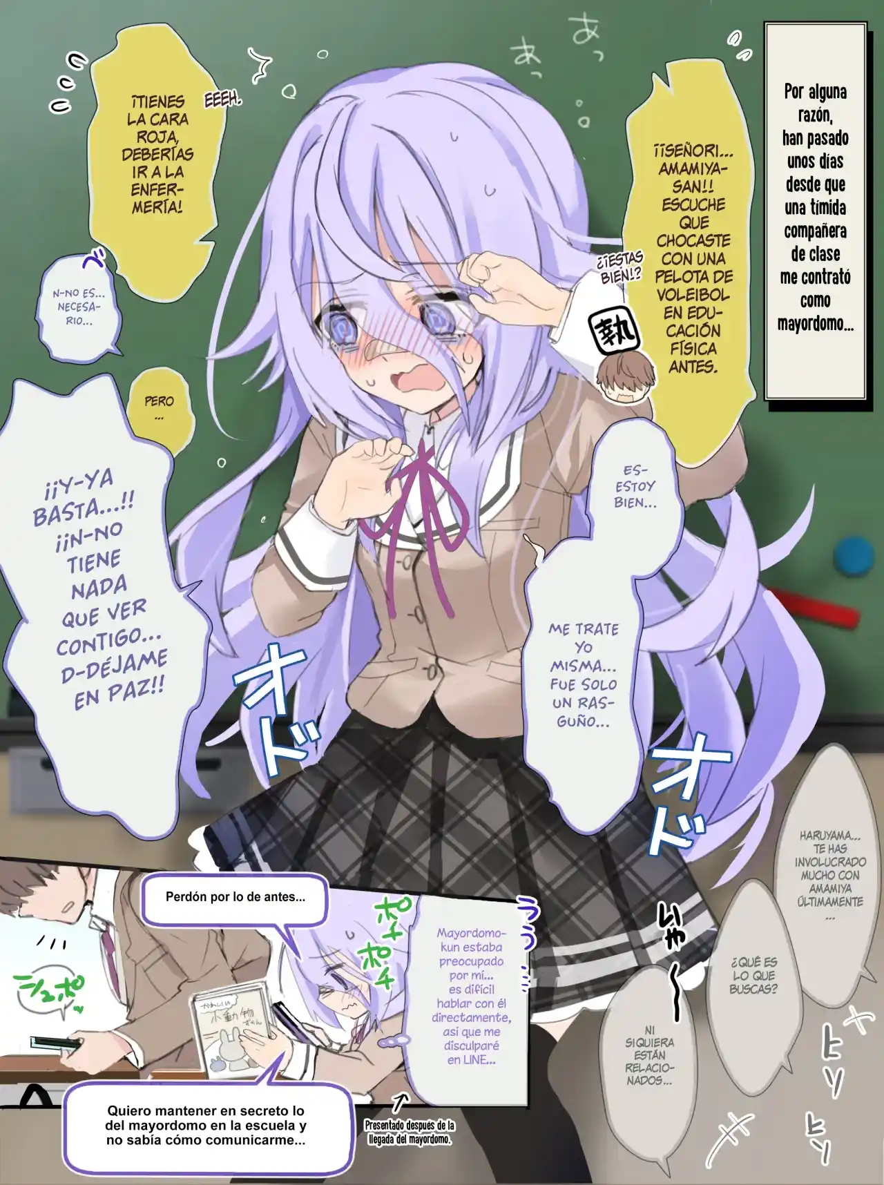 Me Convertí En El Mayordomo De La Joven Sombría De Mi Clase - Capítulo 19 - Página 2 - LectorTMOo